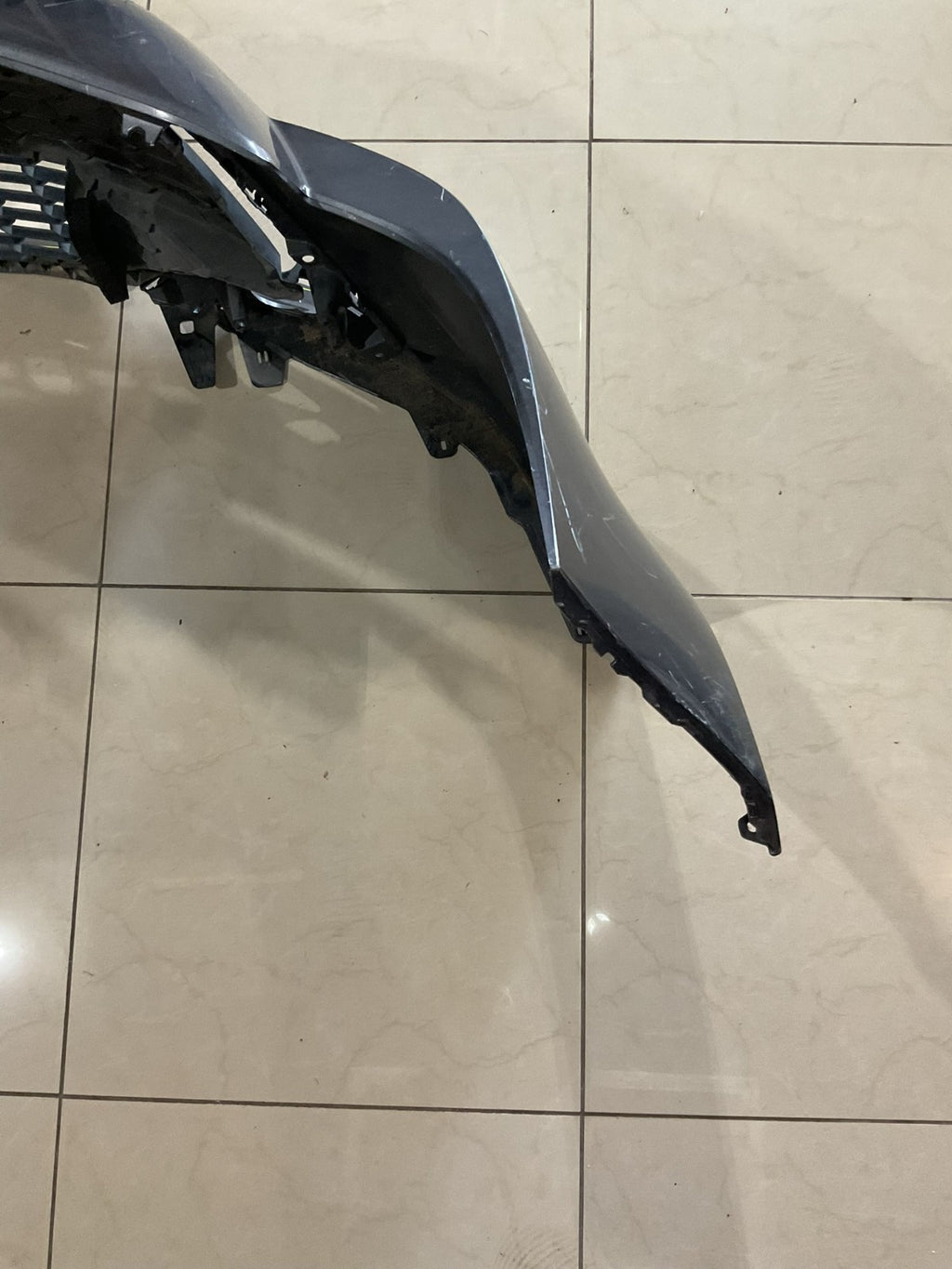 Front Bumper Cover Grey Toyota Corolla Hatchback 2018-2020 52119+12g20 OEM