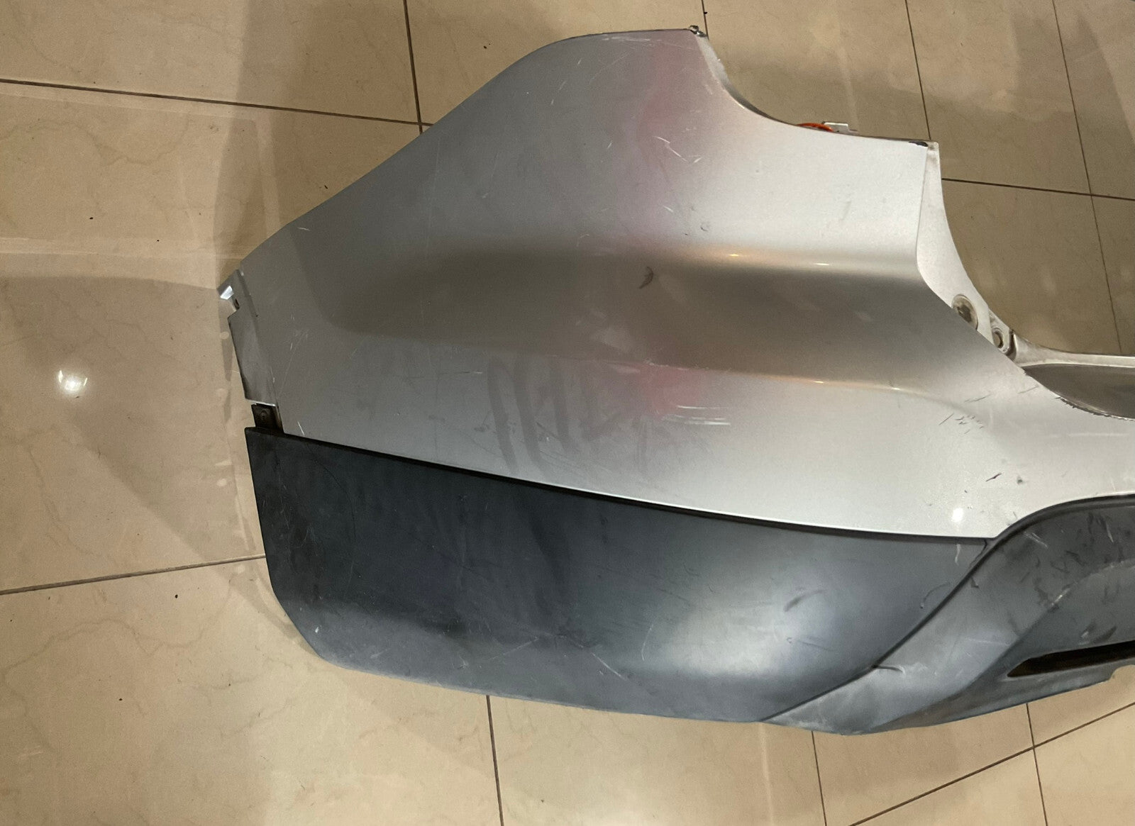 Rear Upper&Lower Bumper Cover Silver 2014 Ford Explorer XLT 17F954+ACW OEM