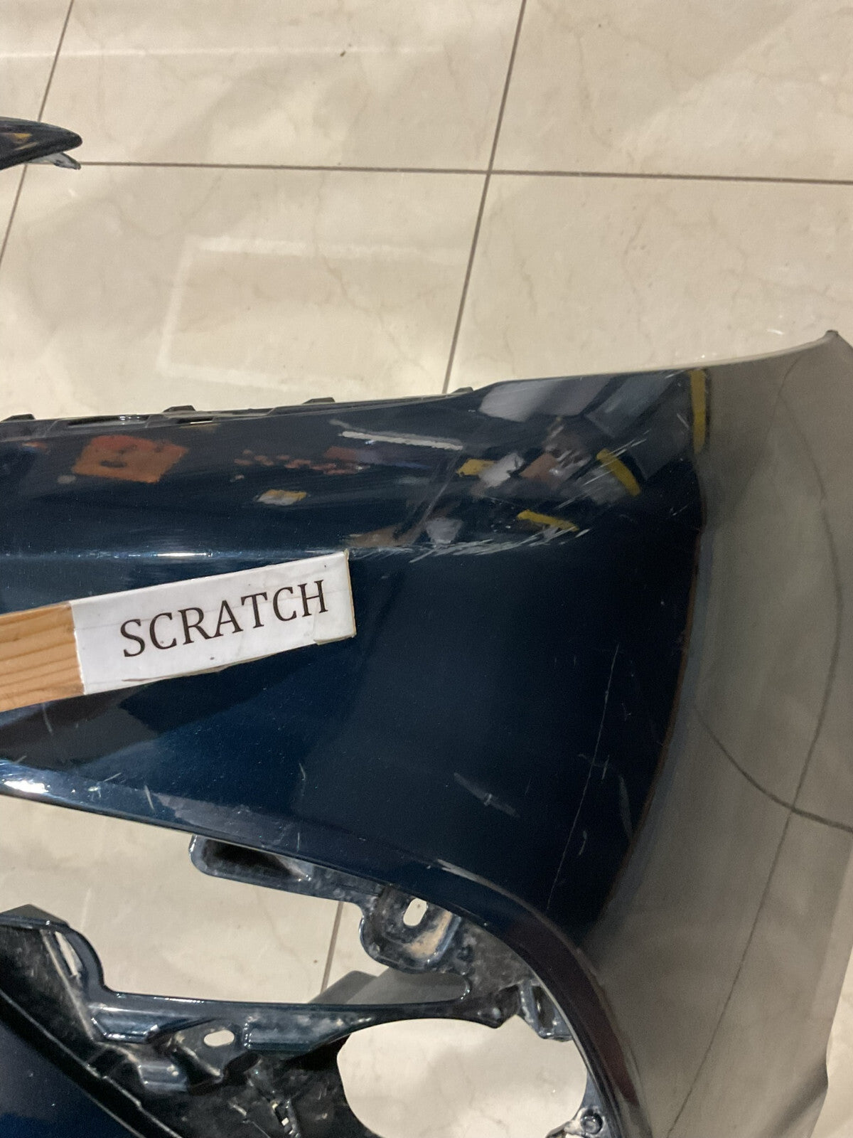 Front Bumper Cover Blue 2021-2023 Toyota Camry SE/XSE/Hybrid SE 52119-06E20 OEM