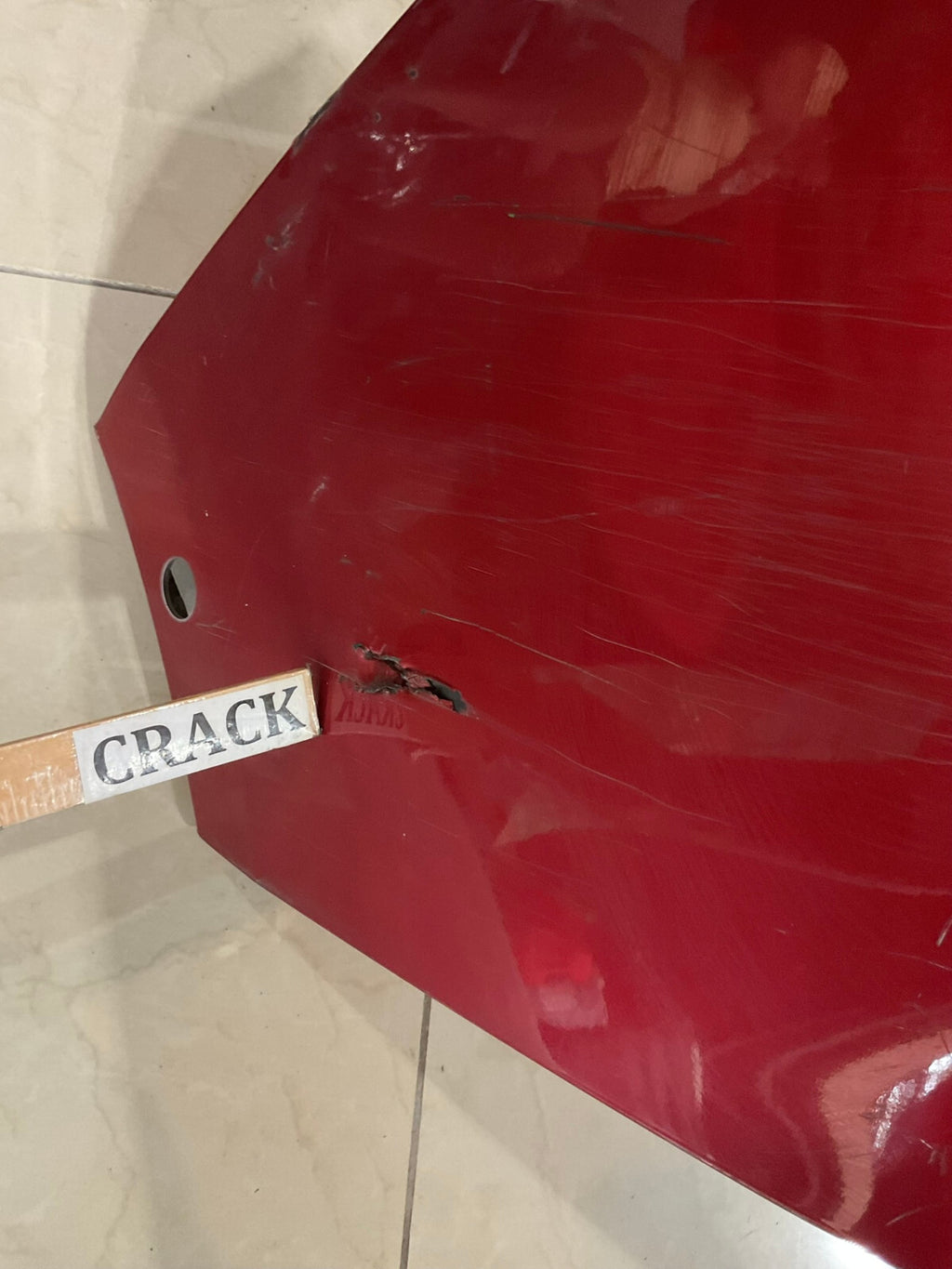 Rear Bumper Cover Red Toyota Prius Two Three Four 16-18 52159-47110 OEM