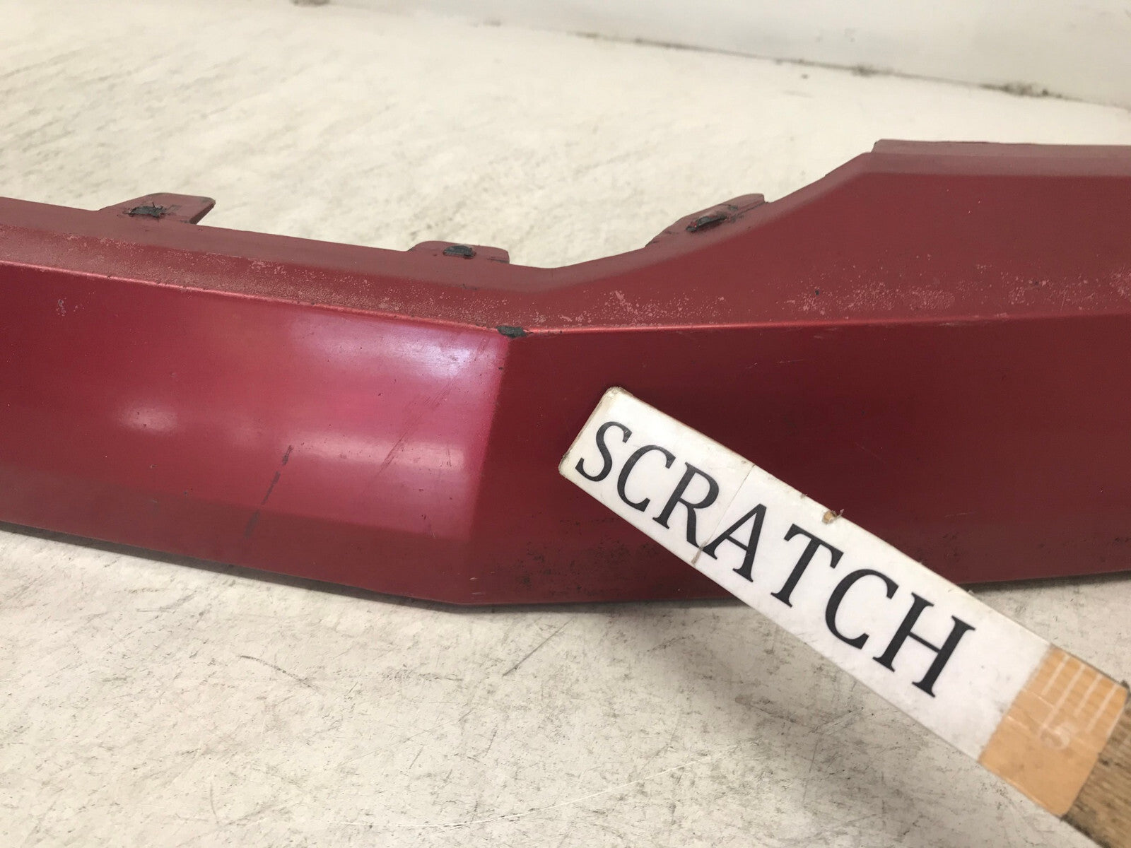 Front Upper Bumper Cover Red 2007-2014 Ford Expedition 7L14-17F003-B OEM