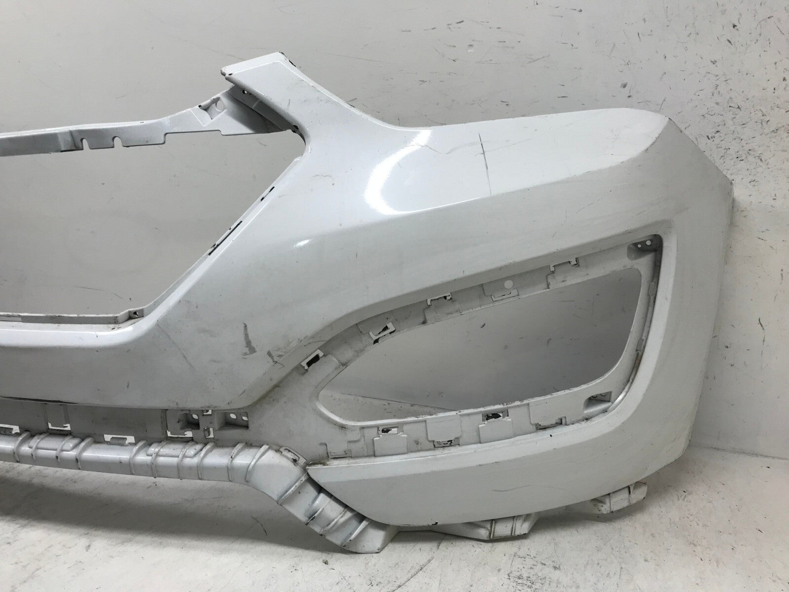 Front Bumper Cover White 2013-2016 Hyundai Santa Fe Sport/Sport 2.0T CAPA