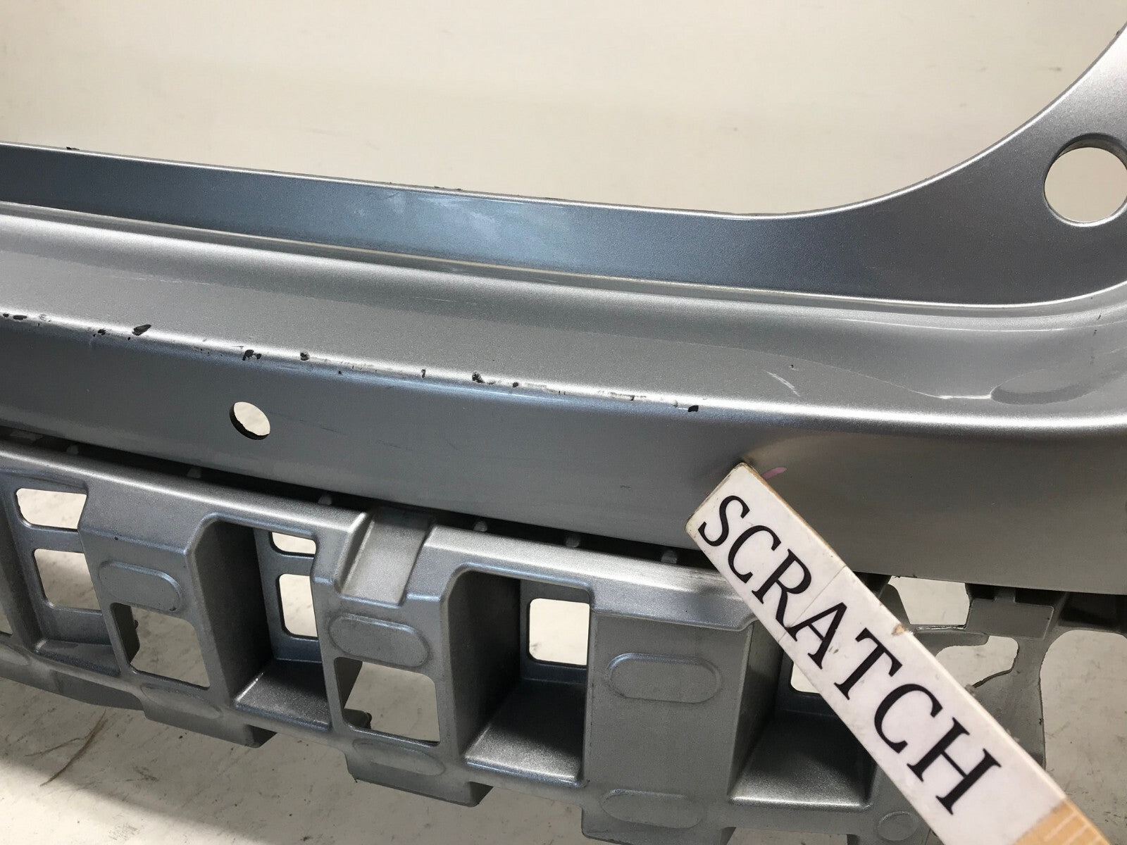 Rear Bumper Cover Toyota Highlander w/Sensor Holes Grey 14-2018 52159-0E060 OEM