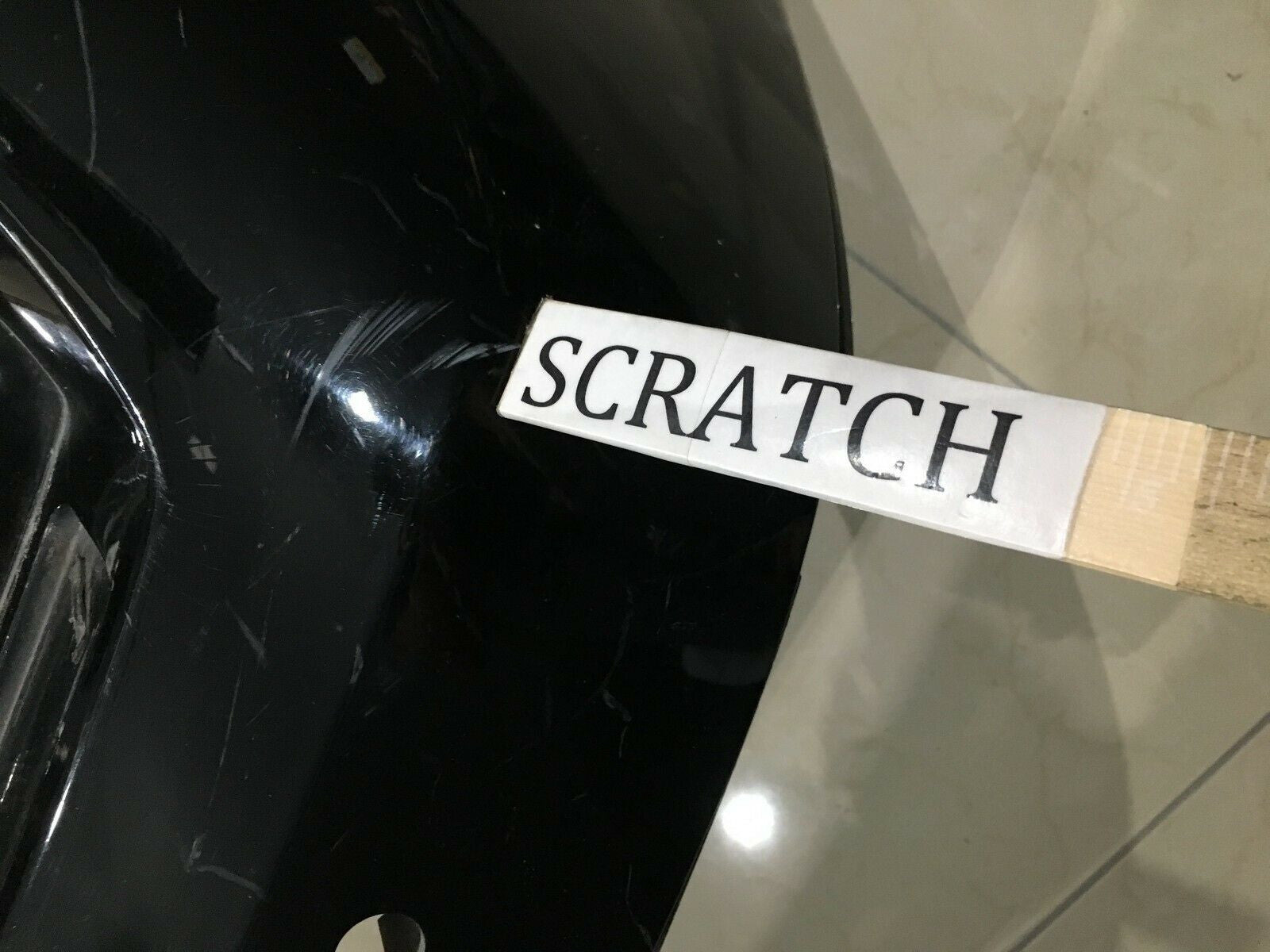 Rear Bumper Cover Cadillac SRX Luxury/Premium/Performance w/Sensr Hole 10-16 OEM