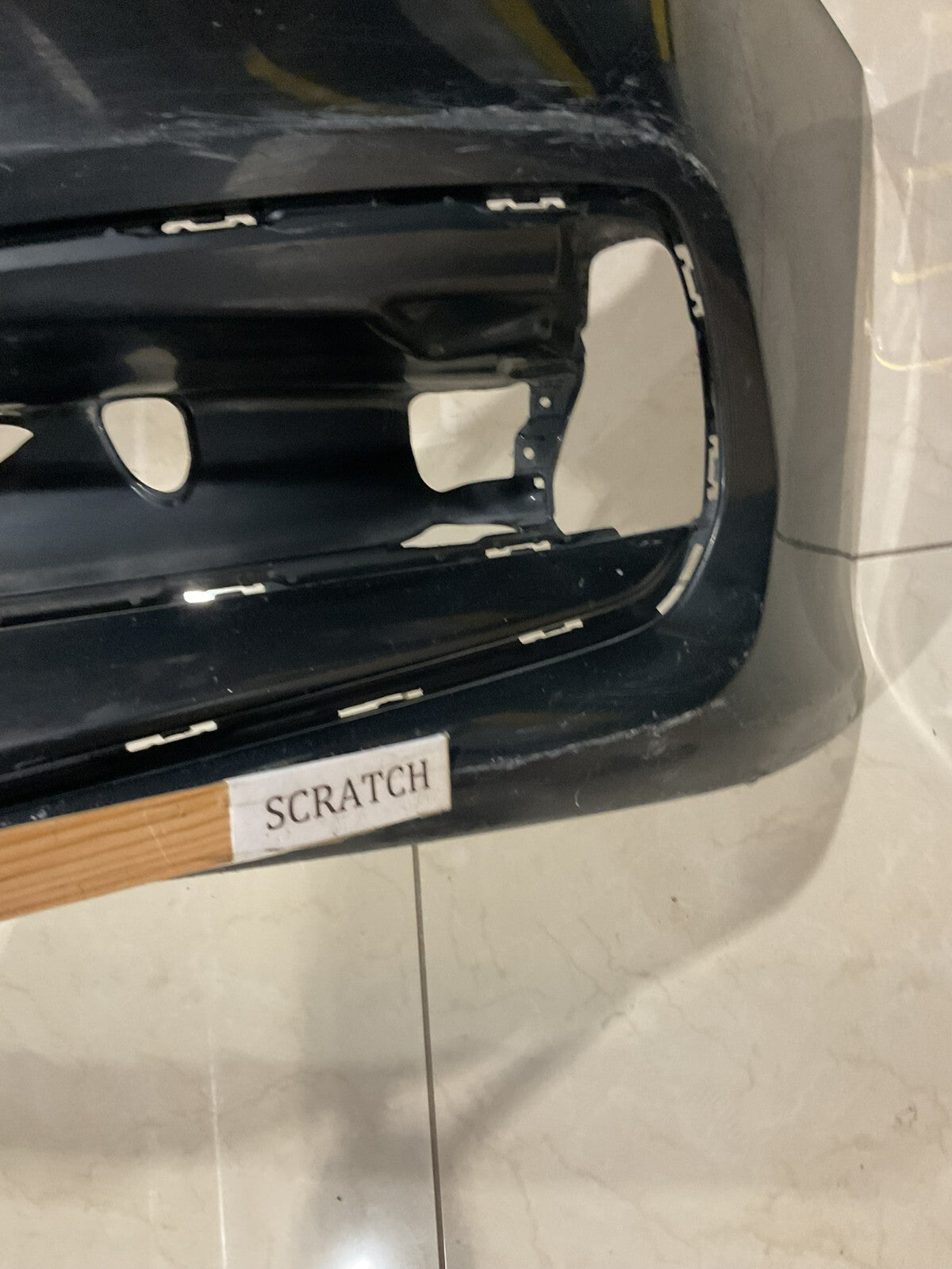 Front Bumper Cover Black 2018-2020 Honda Accord Sedan Hybrid 71101-TVA-A000 OEM