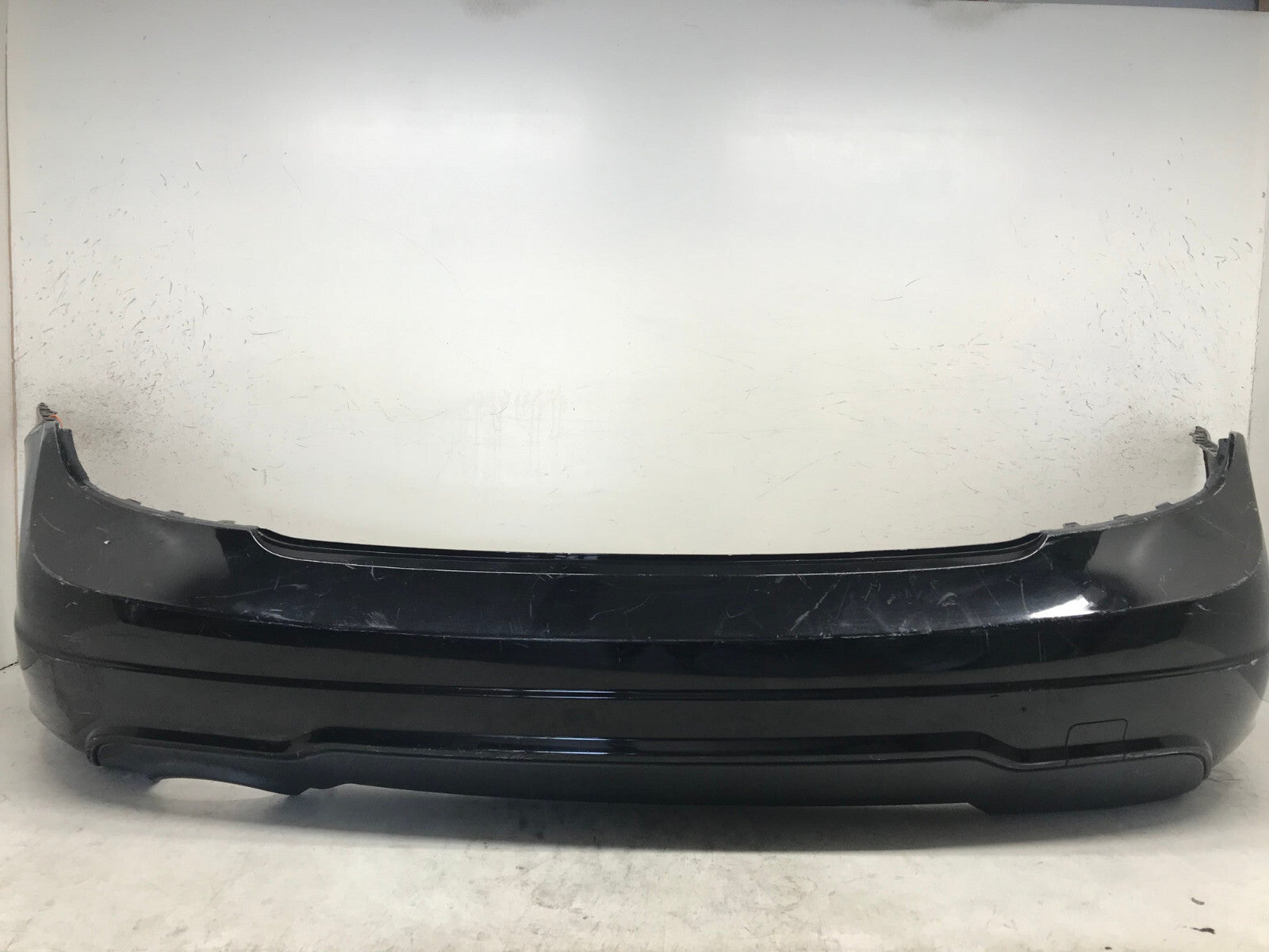 Rear Bumper Cover Black 12-14 Mercedes W204 C250 Sport Amg 2048809047 OEM