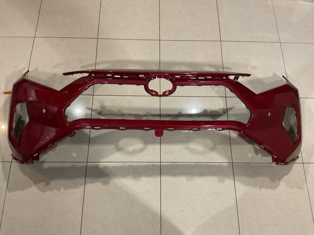 Front Bumper Cover Red 2019-2021 Toyota RAV4 LE/XLE/Hybrid LE 52119+0r200 OEM
