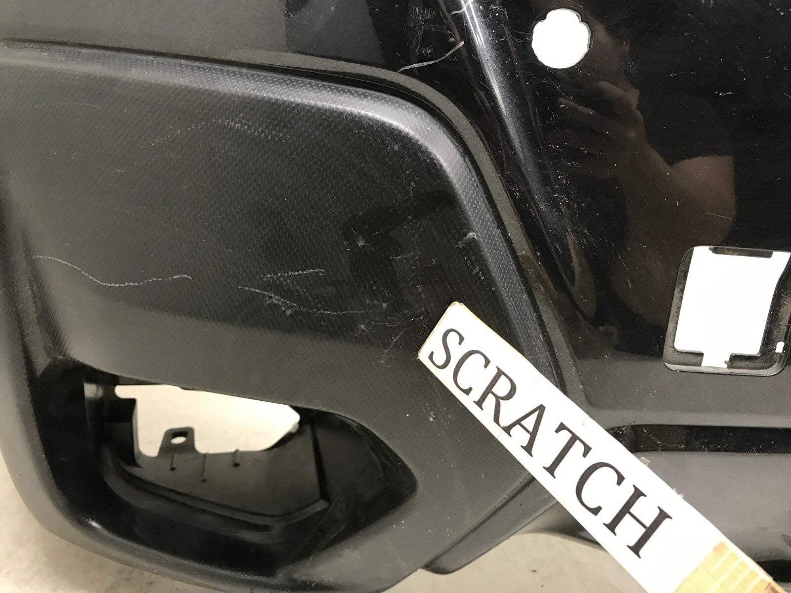 Rear Bumper Cover Subaru CrossTrek w/Sensor Holes 2018 2019 57704FL250 OEM7