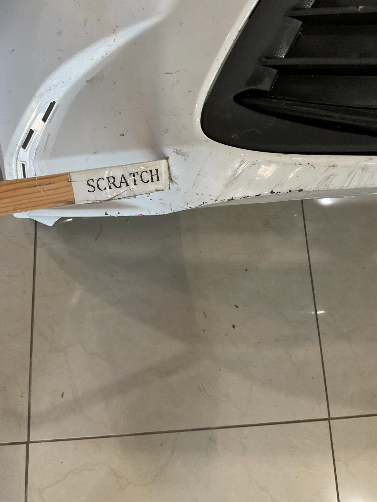 Front Bumper Cover White 2020 2021 2022 Toyota Corolla L LE XLE CAPA