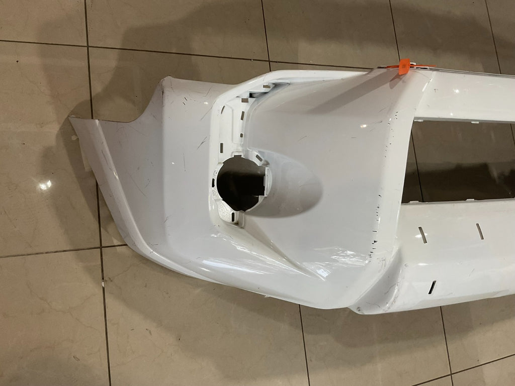 Front Bumper Cover White 2014-2023 Toyota 4Runner SR5 Base 52119+35210 OEM