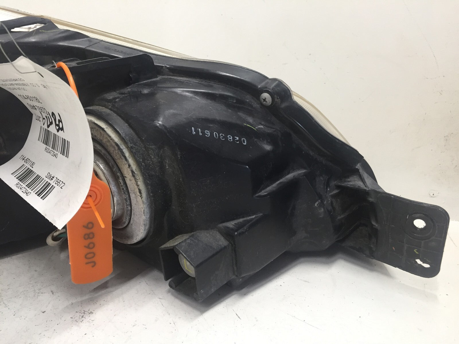 Headlight Damaged Left Driver LH Subaru Legacy 2013 2014 84001AJ01A OEM