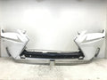 Front Bumper Cover White Lexus NX300h NX200T 15-17 w/Sensor Hole 52119-78050 OEM
