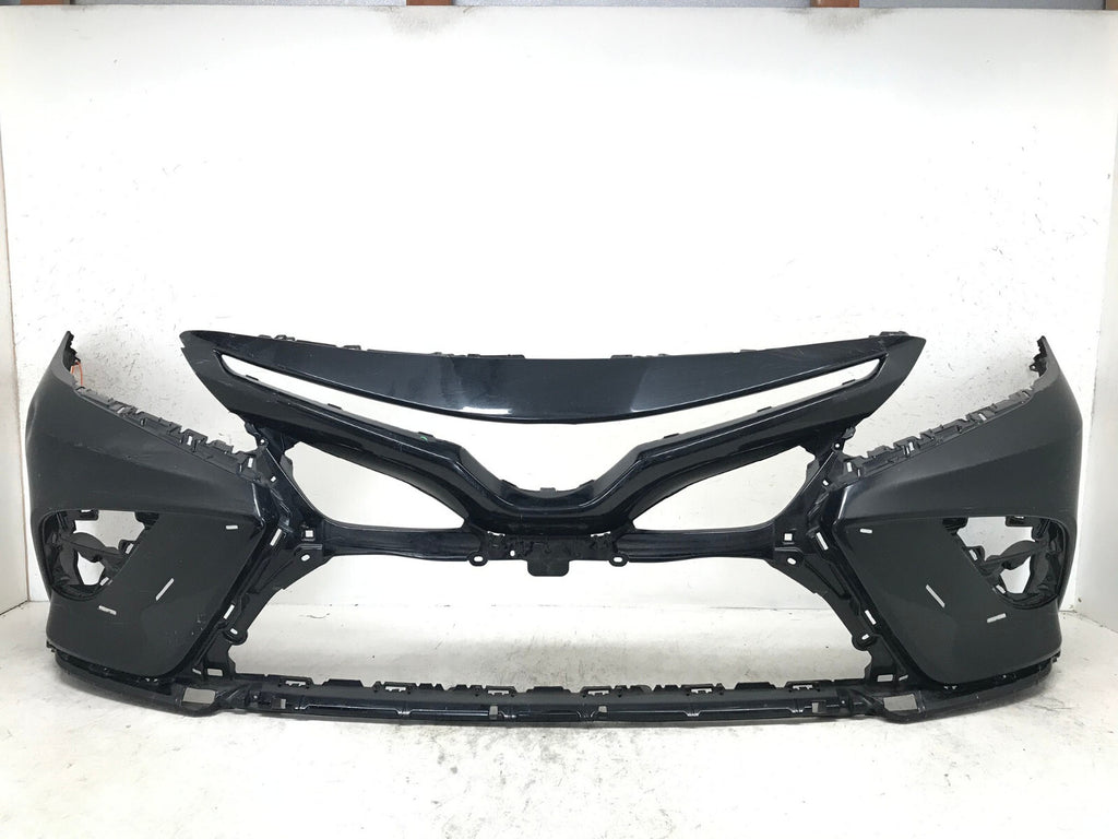 Front Bumper Cover Black 2021-2023 Toyota Camry SE/XSE/Hybrid SE 52119-06E20 OEM