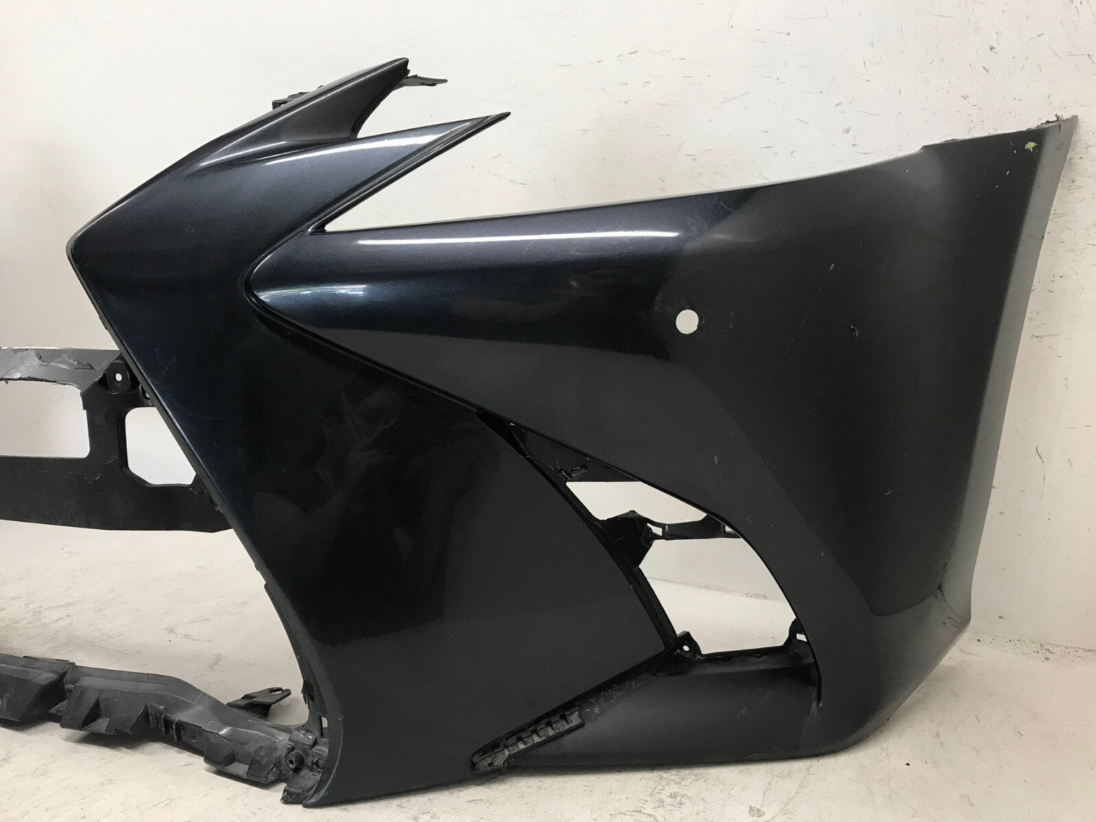 Front Bumper Cover Gray 16-2019 Lexus GS200t Base w/Sensor Holes 52119-30F20 OEM