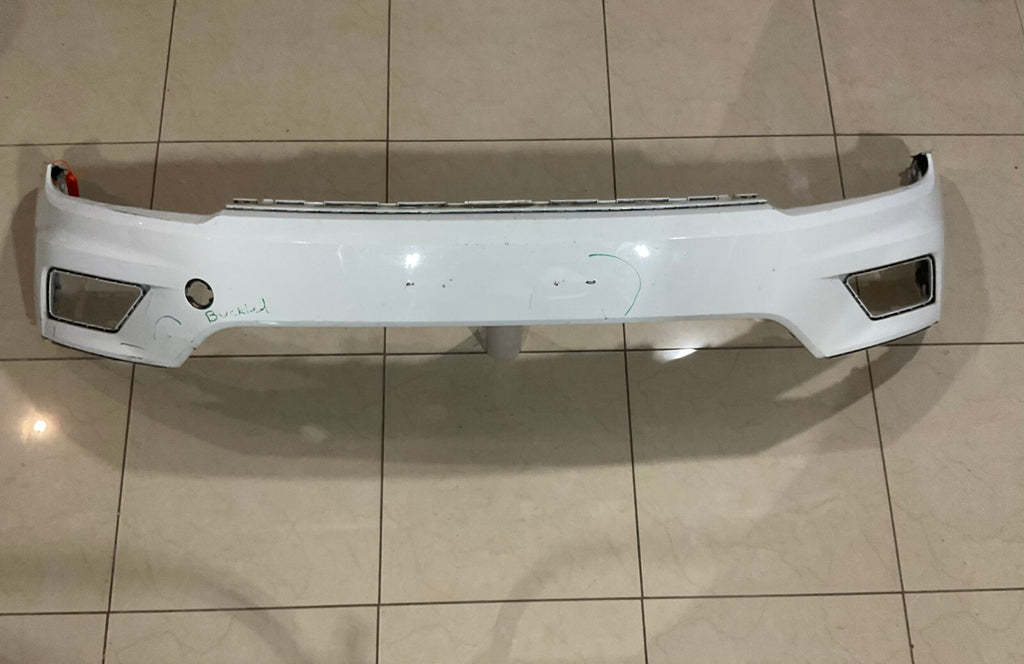 Front Bumper Cover White 2018-2021 Volkswagen Tiguan 6NN+807+221 OEM