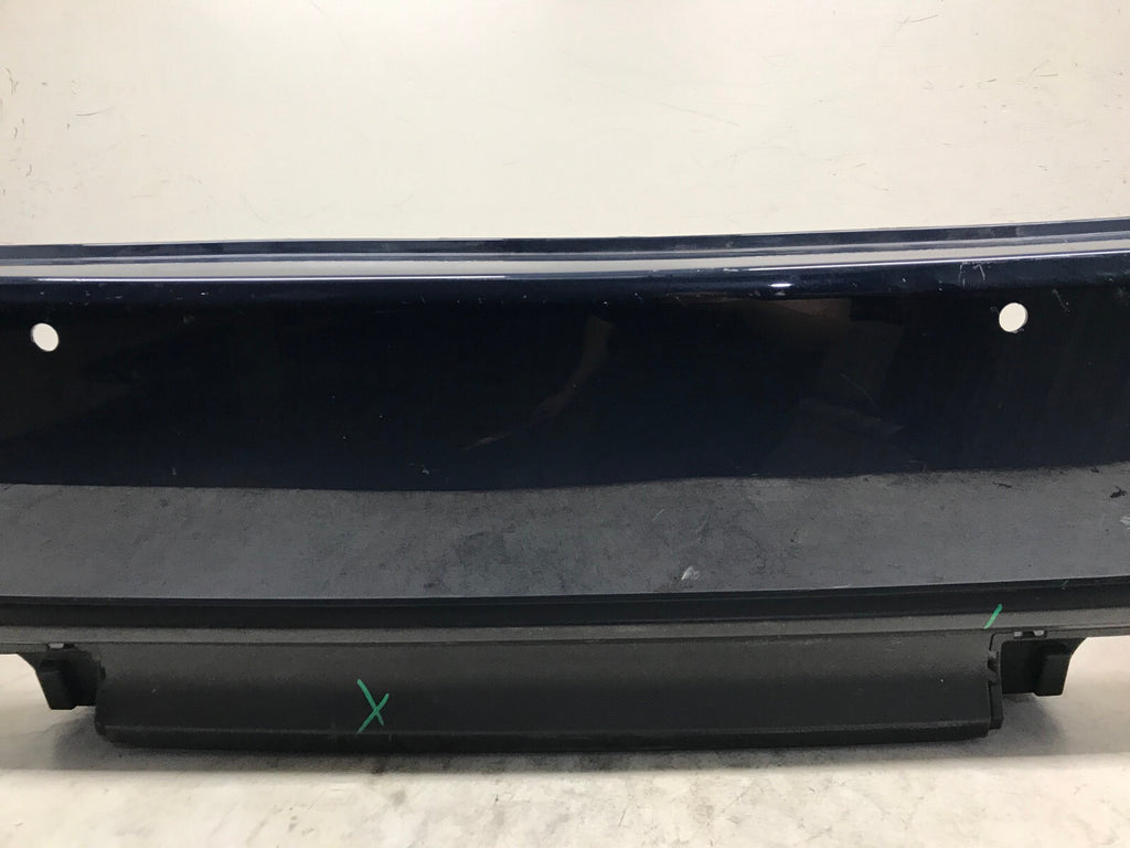 Rear Bumper Cover Blue 2020-2021 Subaru Legacy Base/XT/Sport w/Sensor Holes OEM