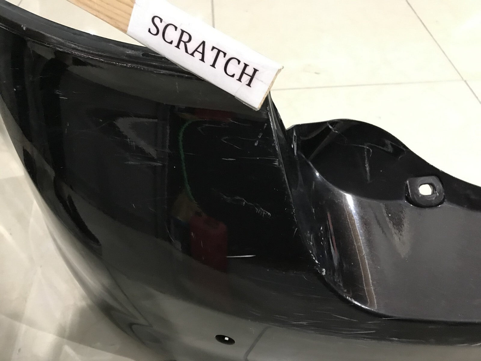 Rear Upper Bumper Cover Ford Edge SE SEL Limitd Sport 11-14 BT43-17F001-ADW OEM5