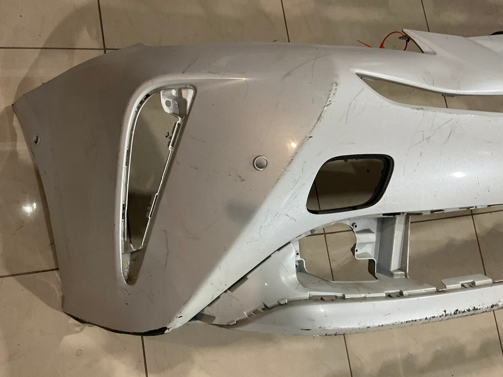 Front Bumper Cover White 2019-2021 Toyota Prius 52119-47E40 OEM