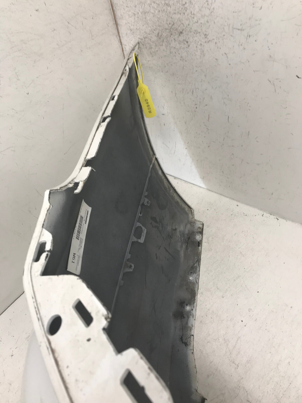 Rear Bumper Cover White BMW 323 Series 323i Sedan 2009 2010 51127202686 OEM