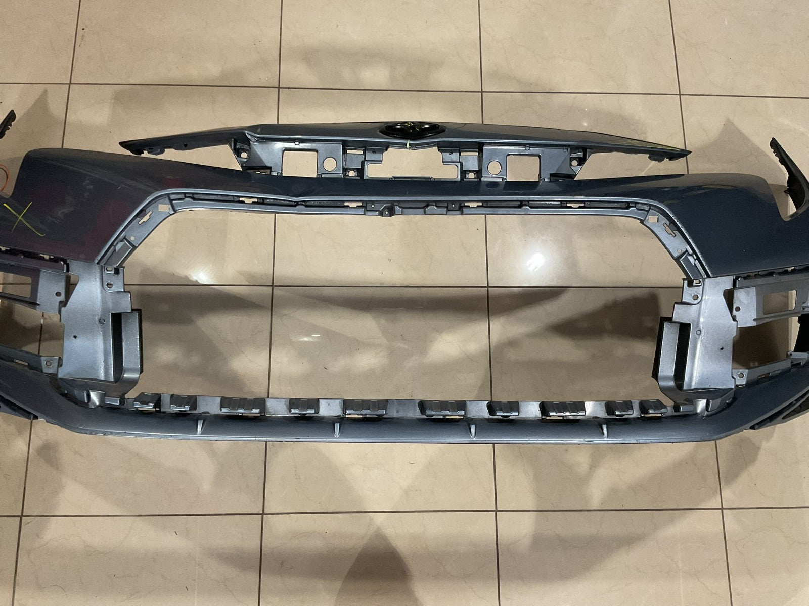 Front Bumper Cover Light Blue 2020-2022 Toyota Corolla SE XSE CAPA