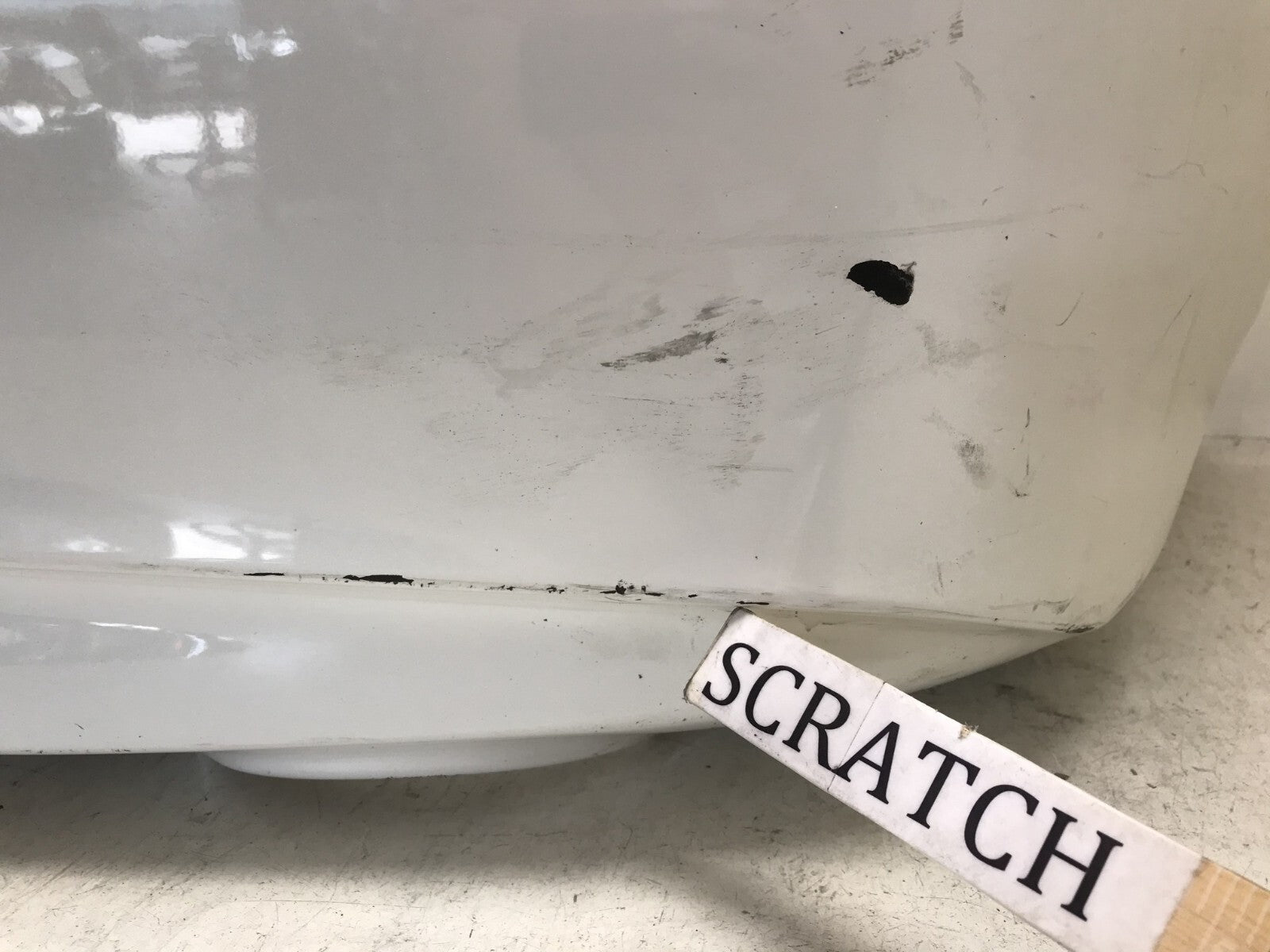 Rear Bumper Cover Infiniti G25 G37 w/Sensor Holes 10-13 85022-1NF0H OEM2