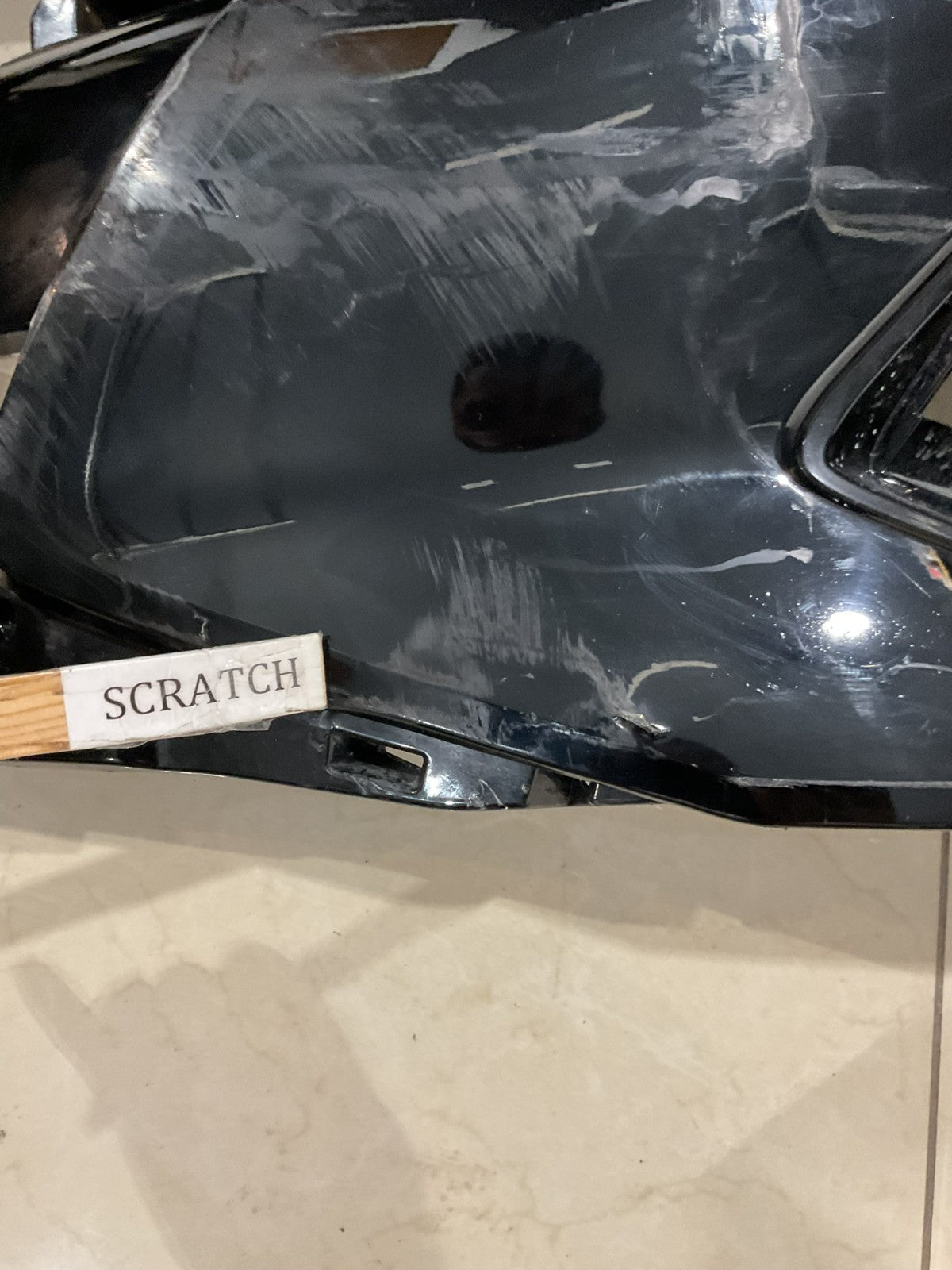 Front Bumper Cover Black 2019-2021 Nissan Maxima 62022-9DJ0H OEM