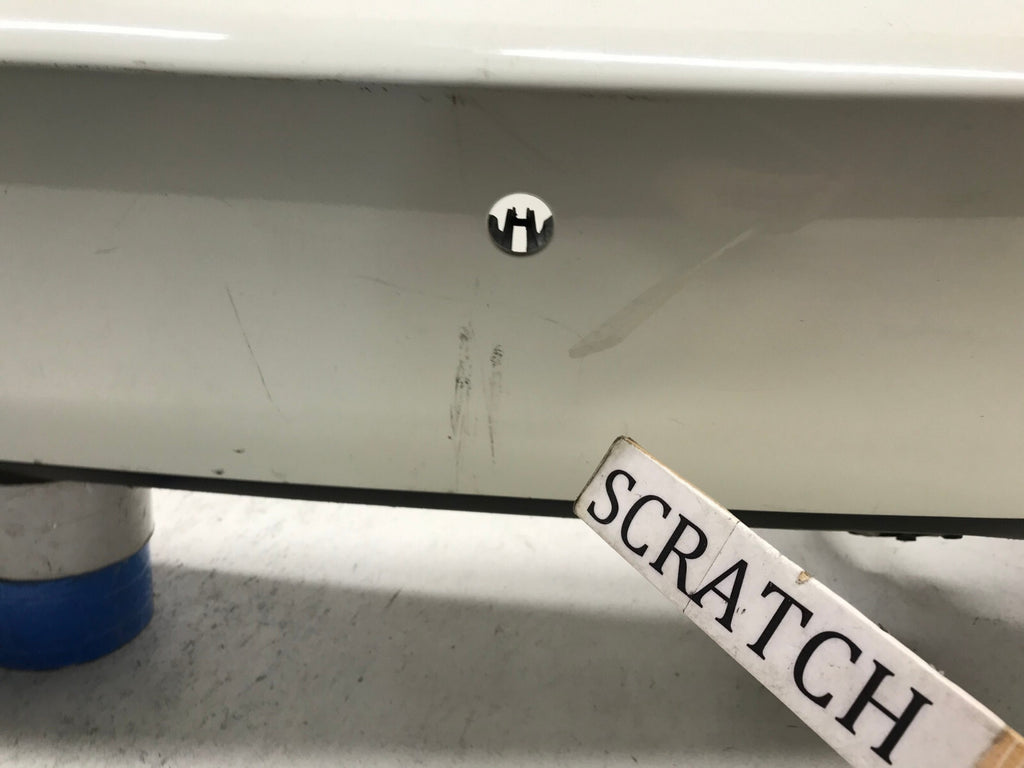 Rear Bumper Cover Porsche Cayenne w/Sensor Holes White 2011-2015 7P5807421 OEM