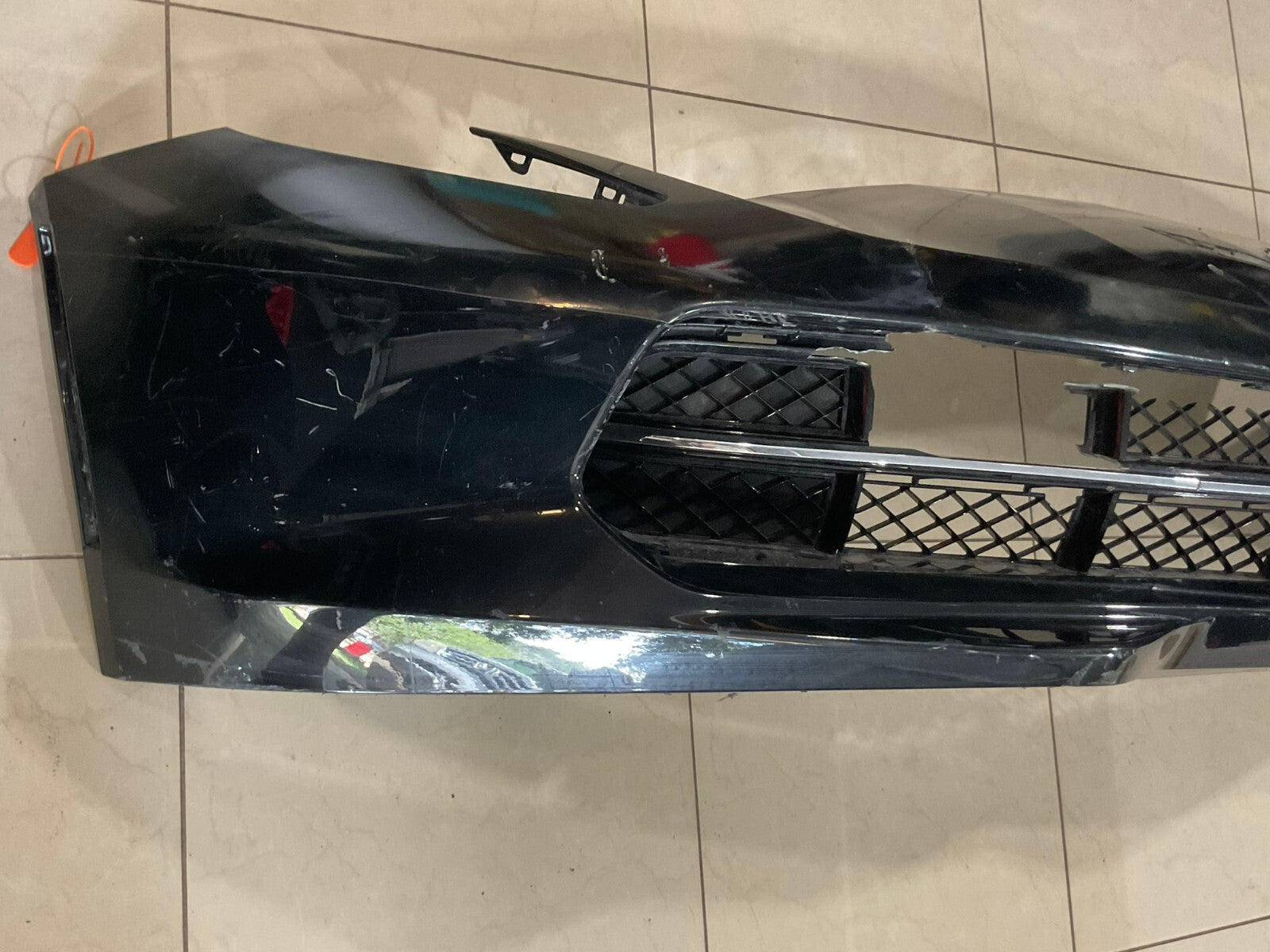 Front Bumper LOCAL Black 2014 15 16 2017 2018 2019 GM Chevrolet Corvette C7 CAPA