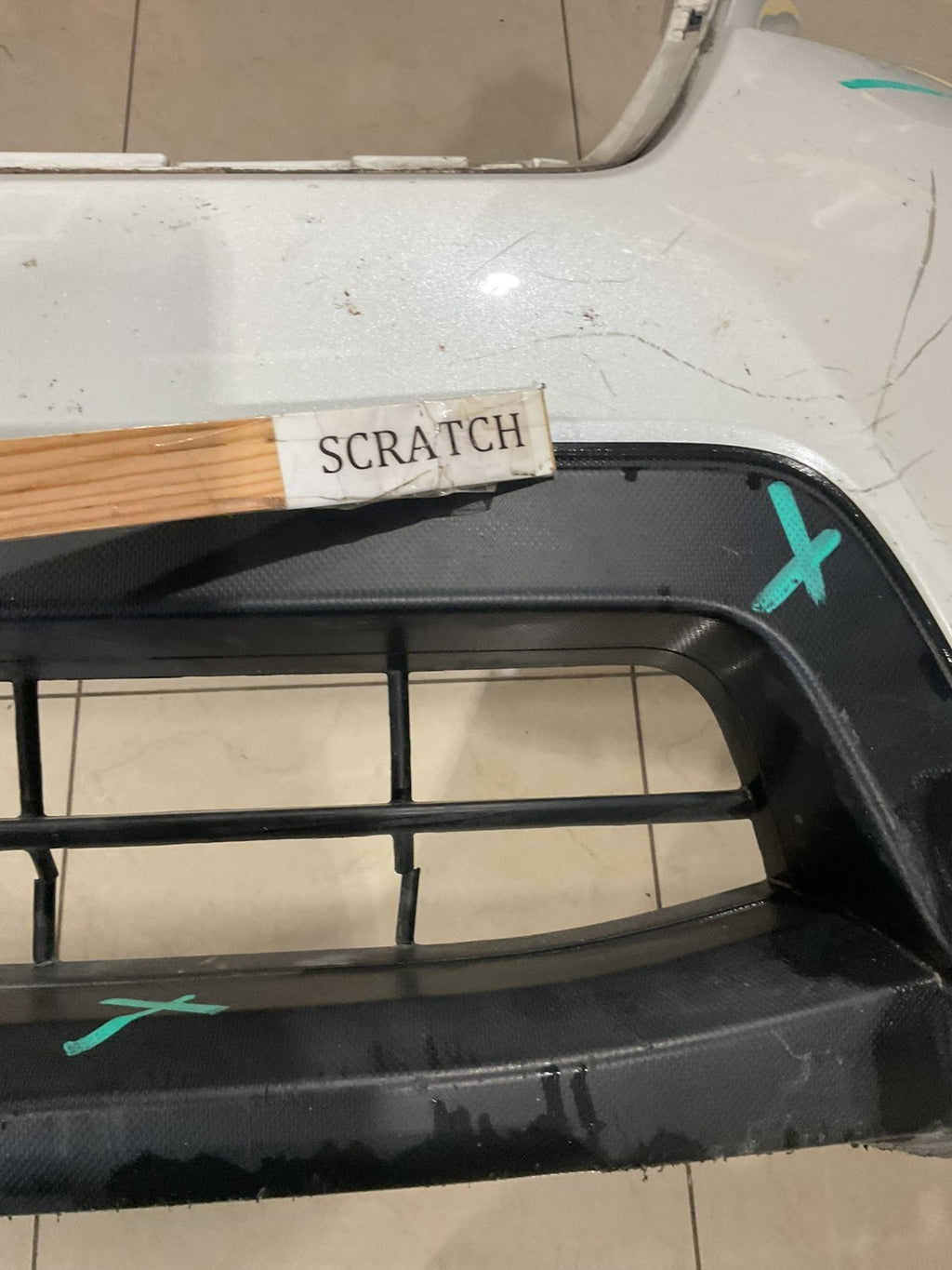 Front Bumper Cover White 2019 20 2021 Subaru Ascent 57704c00a OEM