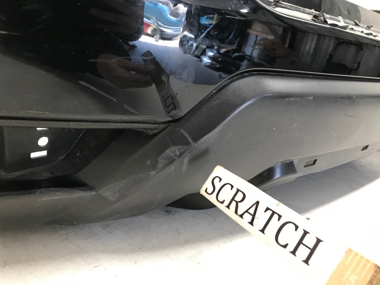 Rear Bumper Cover Nissan Rogue S/SL/SV/SV Hybrid/SL Hybrid Black 2017-2019 OEM