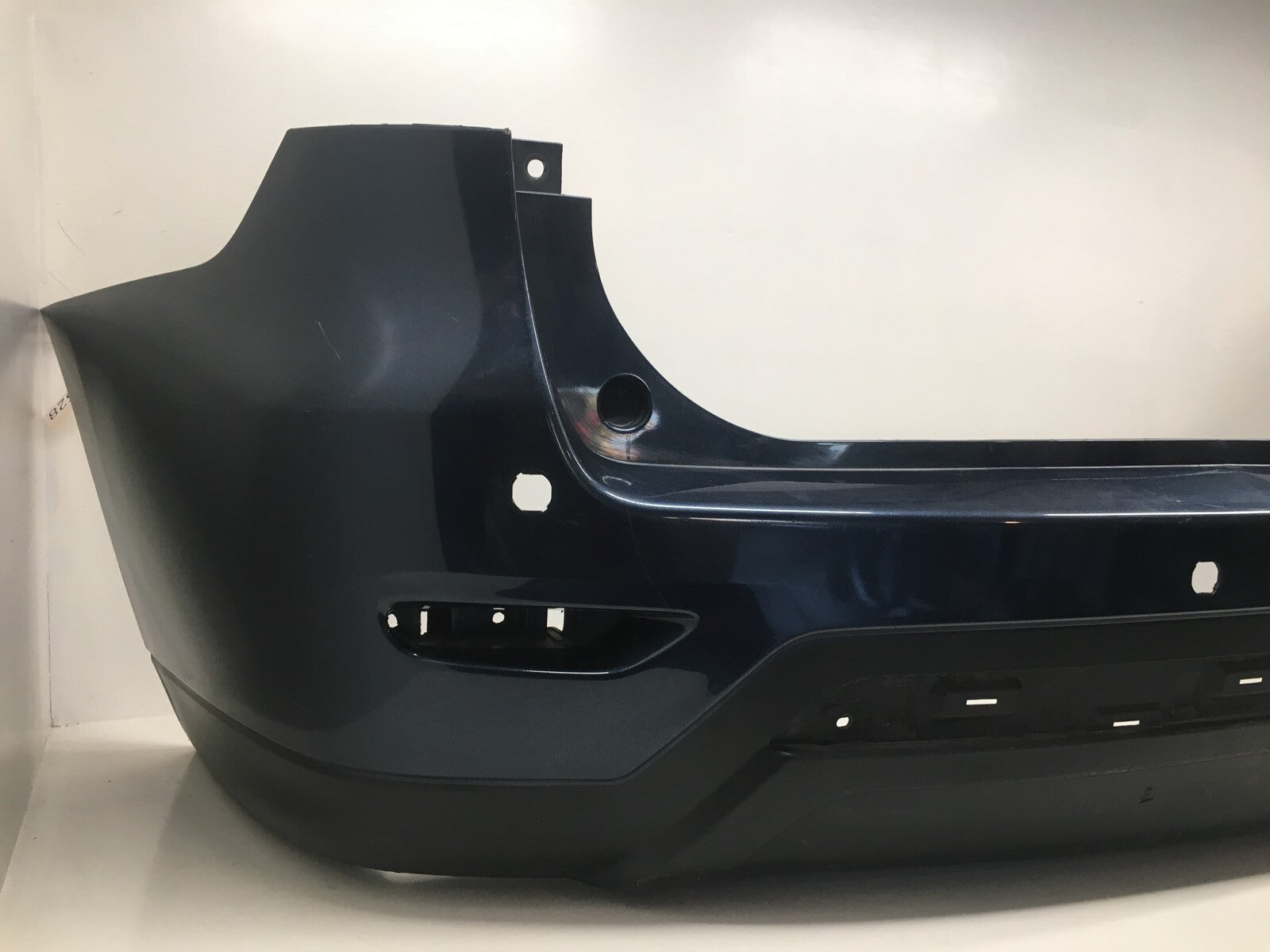 Rear Bumper Cover Nissan Pathfinder Platinum/SV Hybrid w/o Sens Holes 13-16 OEM