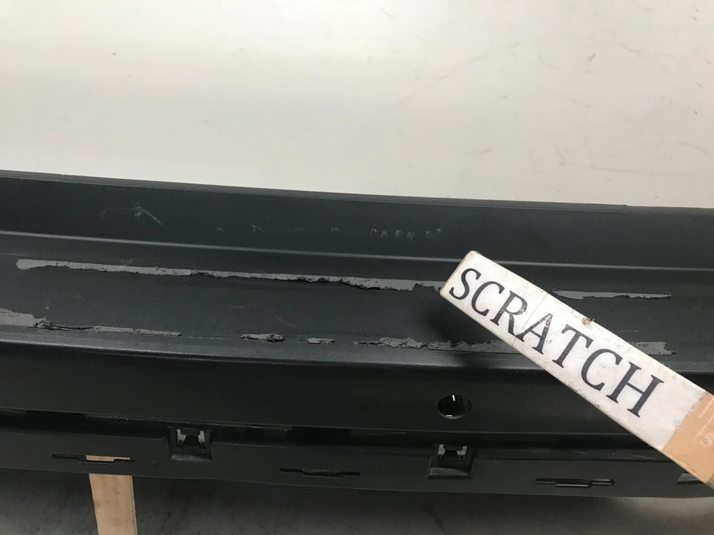 Rear Lower Bumper Cover Black Nissan Rogue 22 23 w/Sensor Holes 850B0-6RR0C OEM