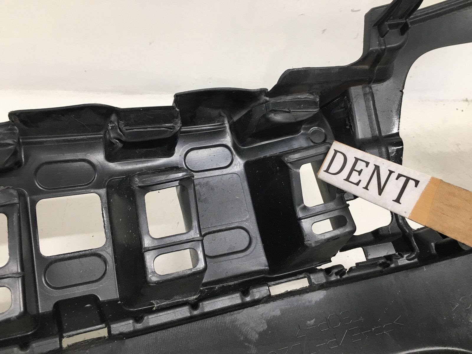 Rear Bumper Cover Toyota Highlander w/o Sensor 218  Attitude Black 14-18 OEM2