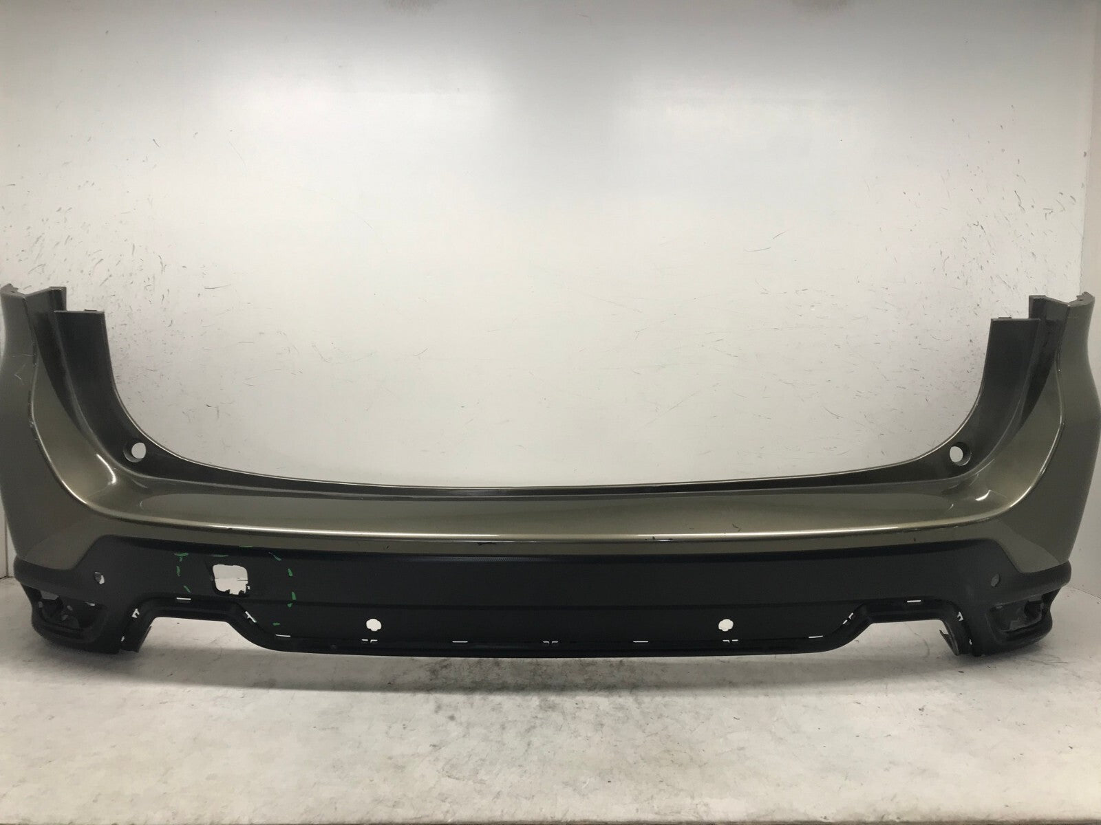 Rear Bumper Cover Green Subaru Forester Sport Touring 19 2020 w/Sensor Holes OEM