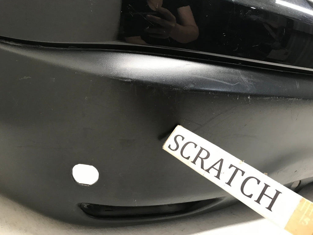 Rear Bumper Cover Nissan Rogue Sport S SL SV w/Sensor Holes Black 2017 2018 OEM
