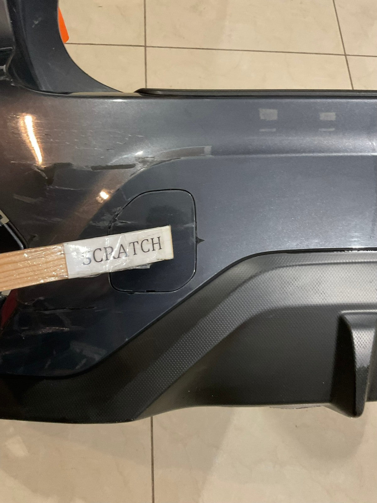 Rear Bumper Cover Grey 2024 Subaru Crosstrek 57704FN601 OEM