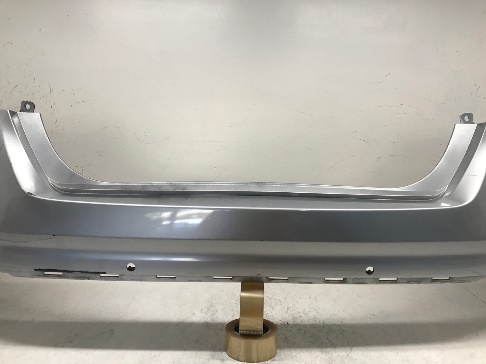 Rear Bumper Cover Nissan Altima S SV SL SR VC Turbo w/Sns Holes Silver 19 20 OEM