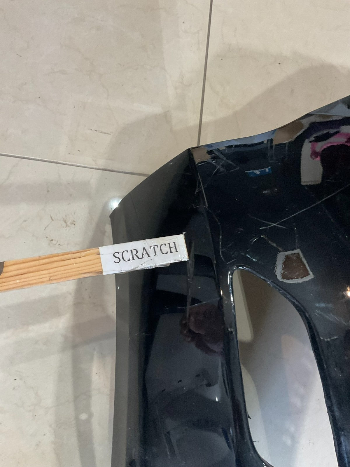 Rear Bumper Cover Black 2012-2017 Hyundai Veloster CAPA