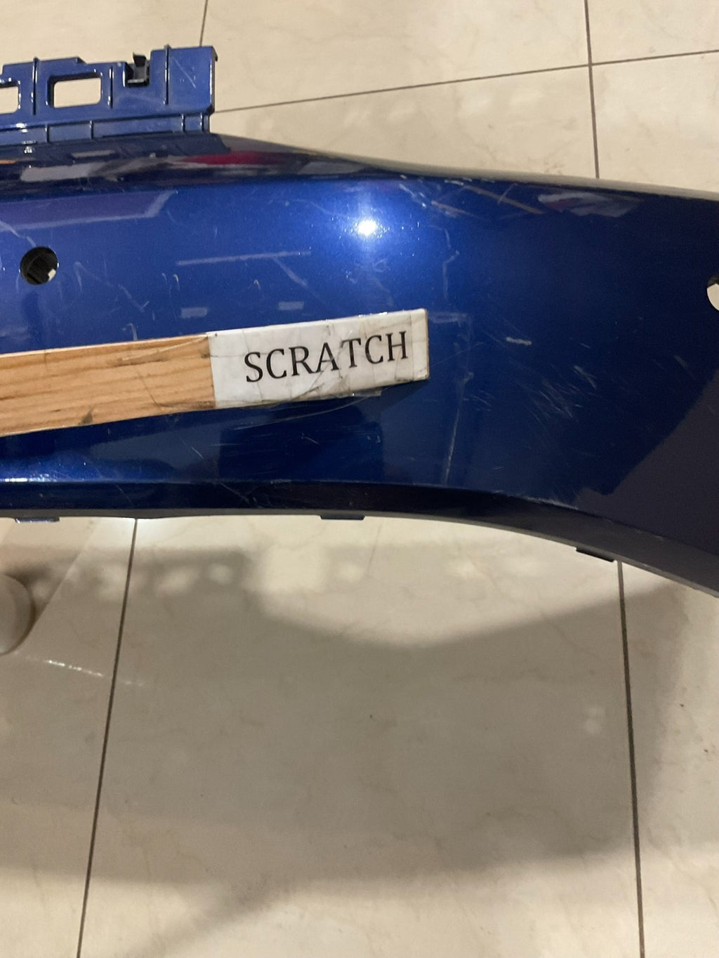 Front Bumper Cover Blue 2022 2023 KIA EV6 86511+cv000 OEM