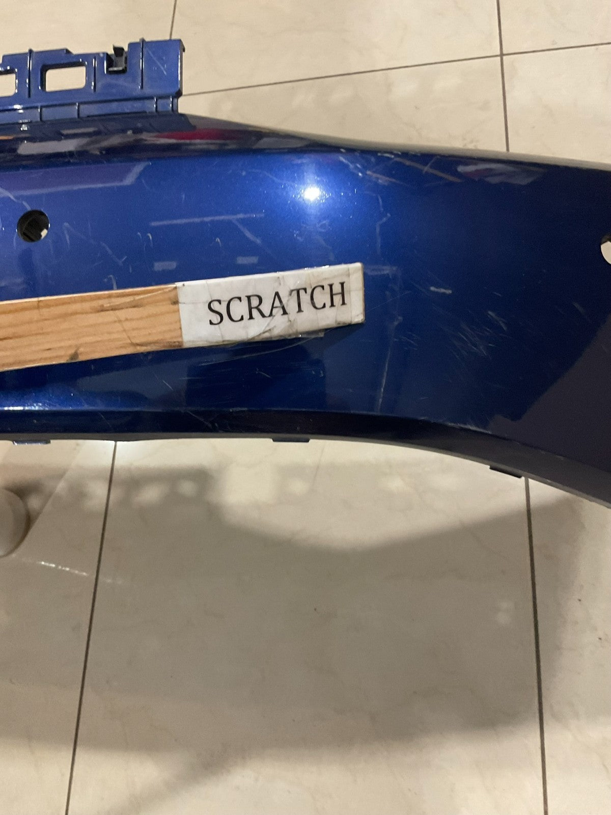 Front Bumper Cover Blue 2022 2023 KIA EV6 86511+cv000 OEM