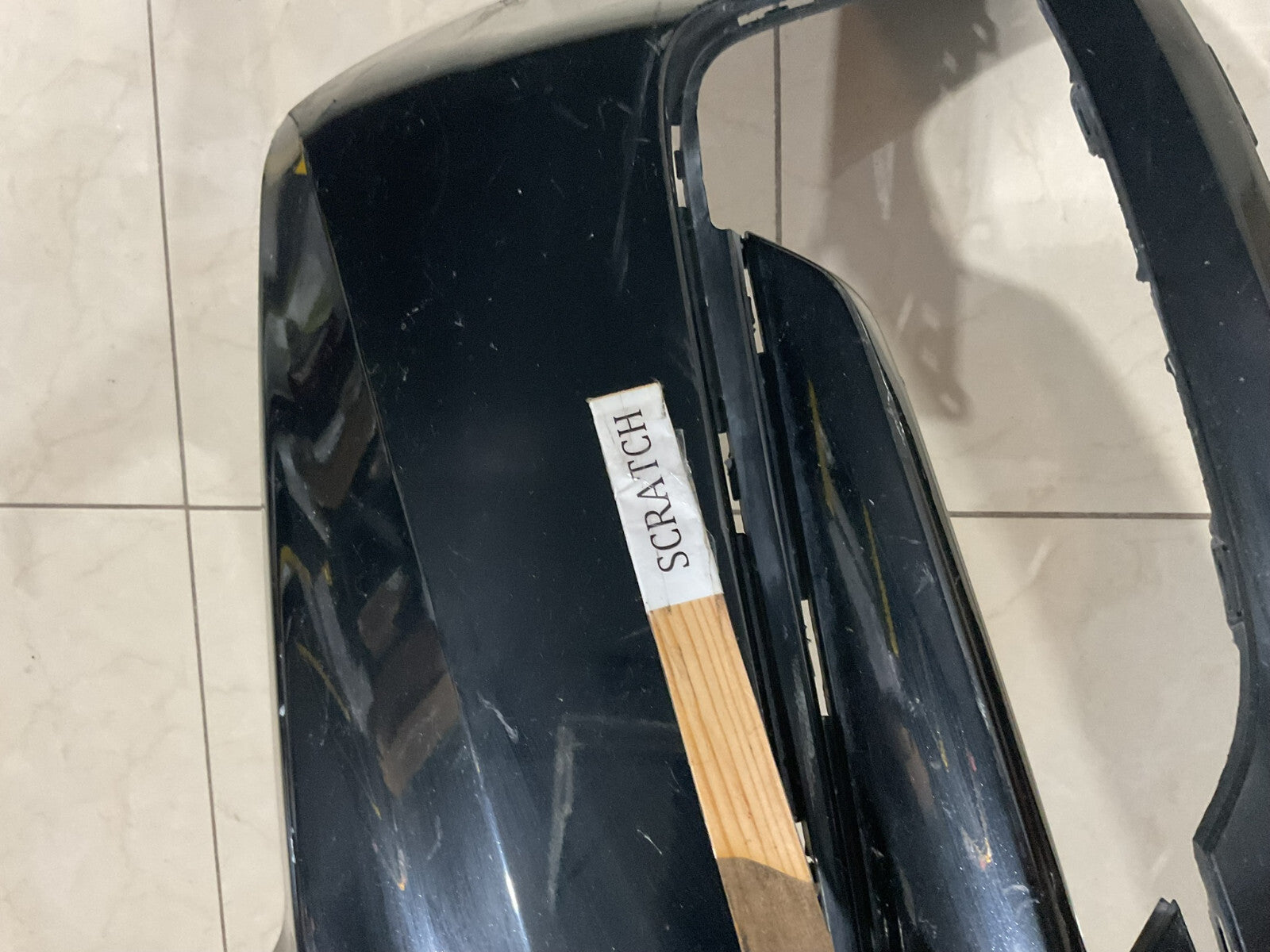 Front Bumper Cover Black 2017-2020 Acura MDX 71101 TZ5 A000 OEM