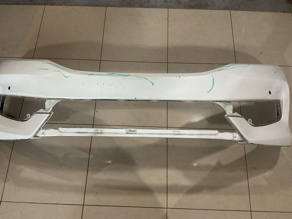 Front Bumper Cover White 2016 2017 Honda Accord 71101+tf2+a000 OEM