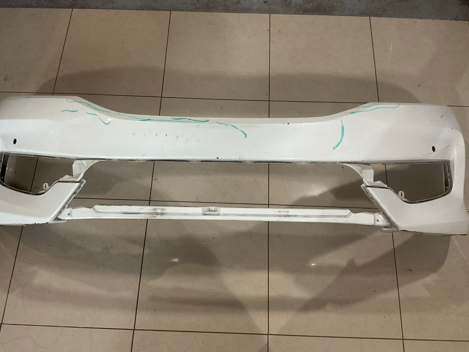 Front Bumper Cover White 2016 2017 Honda Accord 71101+tf2+a000 OEM