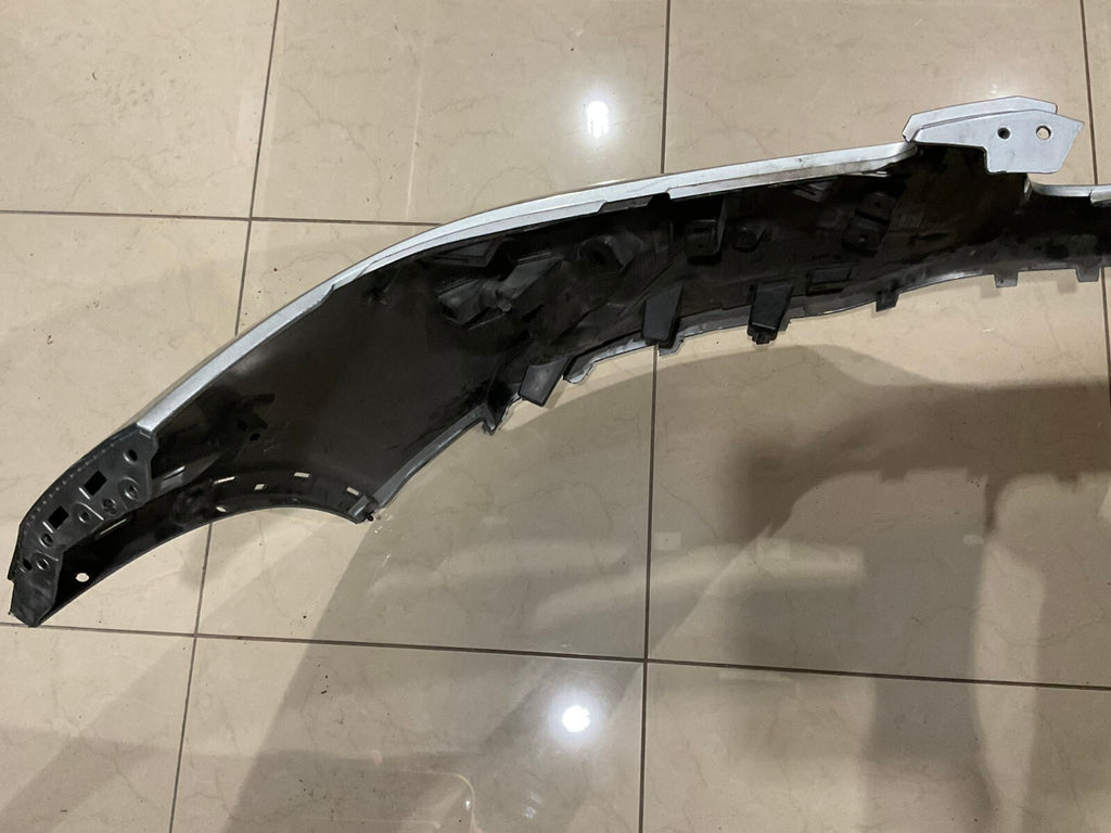 Front Bumper Cover Silver 2020-2022 Lincoln Aviator LJ7B+17C831 OEM