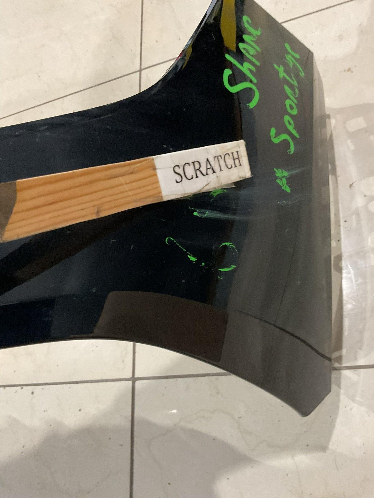 Front Upper Bumper Cover Black Kia Sportage 2023-2024 52159 0e120 OEM