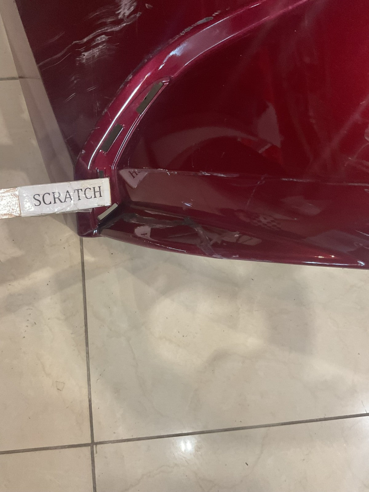 Front Bumper Cover Red Toyota Corolla Sedan L/LE/Hybrid 20-2021 52119 12g00 OEM