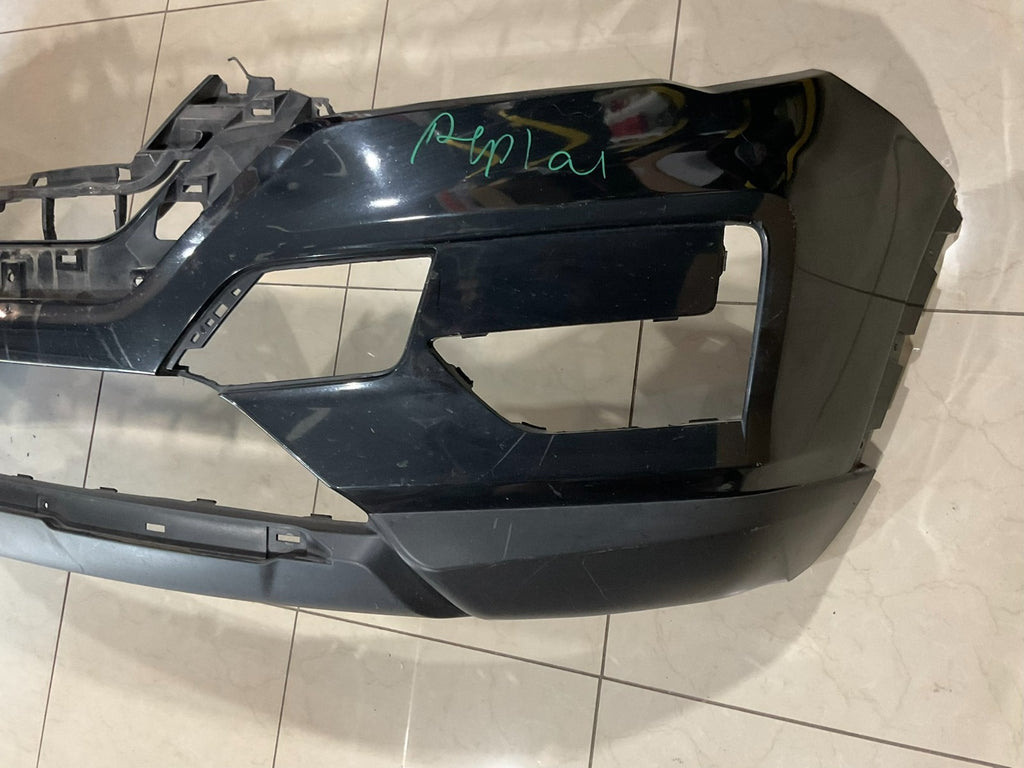 Front Bumper Cover Black Nissan Rogue S SL SV SV Hybrd 17-19 62022+6fl0h OEM