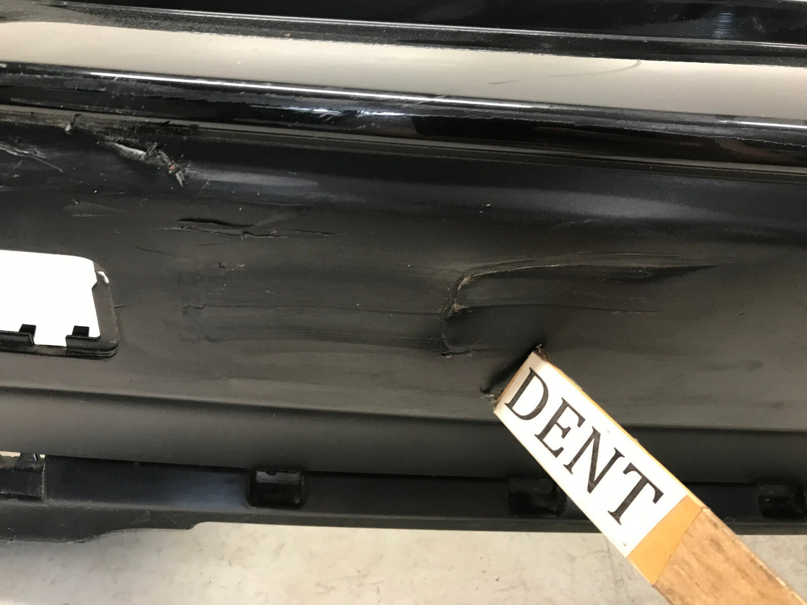 Rear Bumper Cover Subaru Outback w/Sensor Holes Black 2020 57704AN31A OEM3