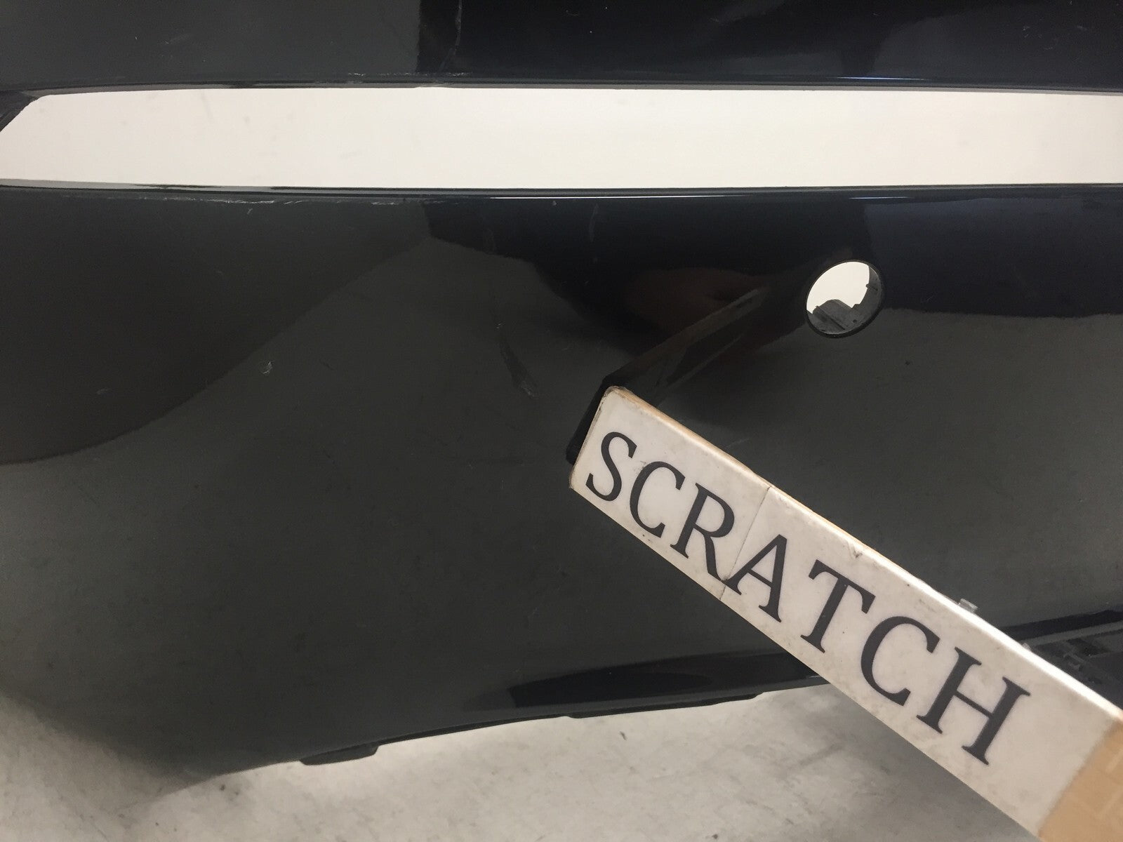 Rear Bumper Cover Honda Accord EX EX L EX L Hybrid w/Sensor Holes 2018 2019 OEM