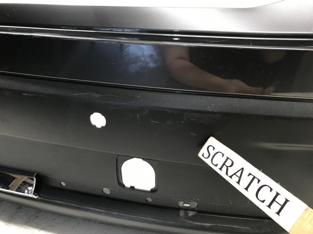 Front Bumper Cover Subaru Forester w/Sensor Holes Gray 2014-2016 TK48-50221 OEM1